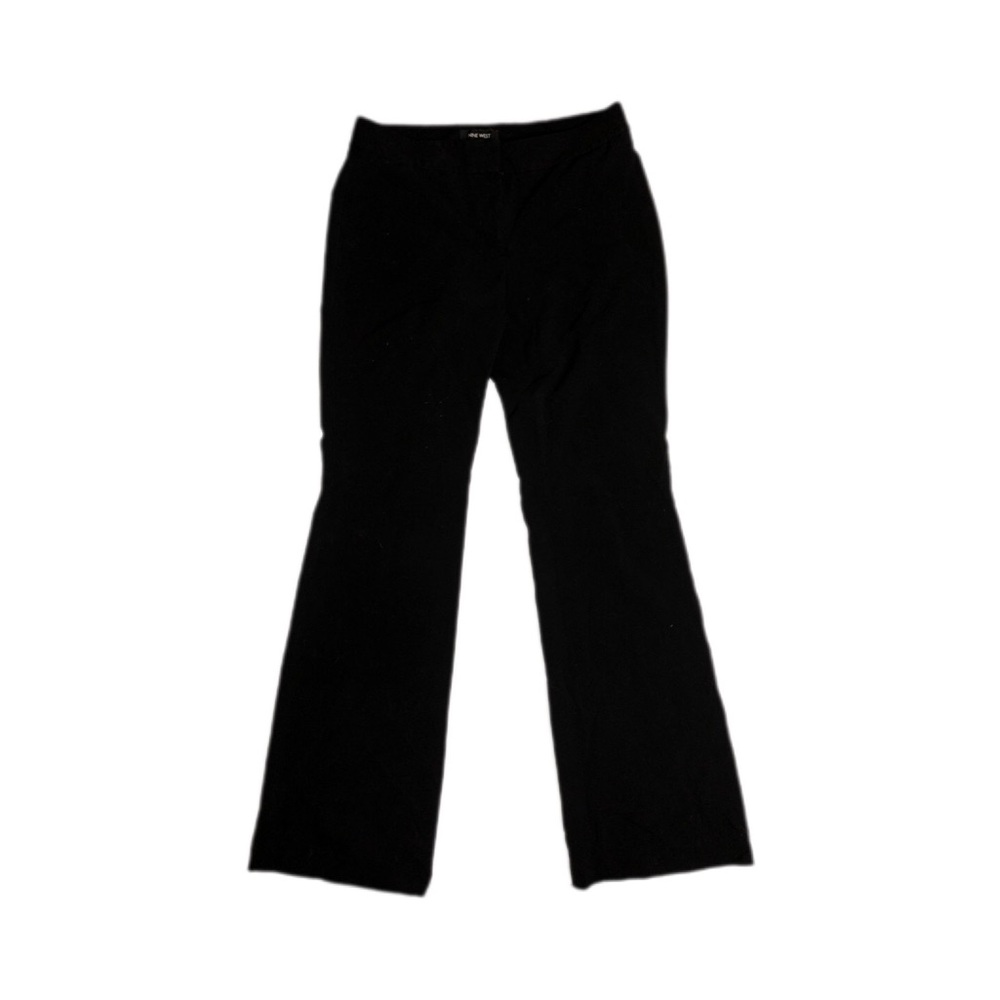 Nine West Black Straight-Leg Trousers